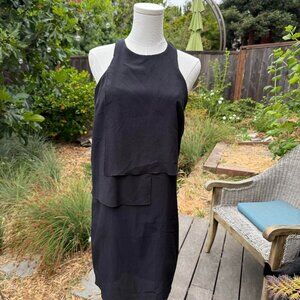 French Connection Sleeveless Asymmetrical Layered Dress Sz 2